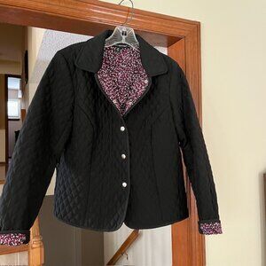 Briggs New York Quilted Jacket Size M